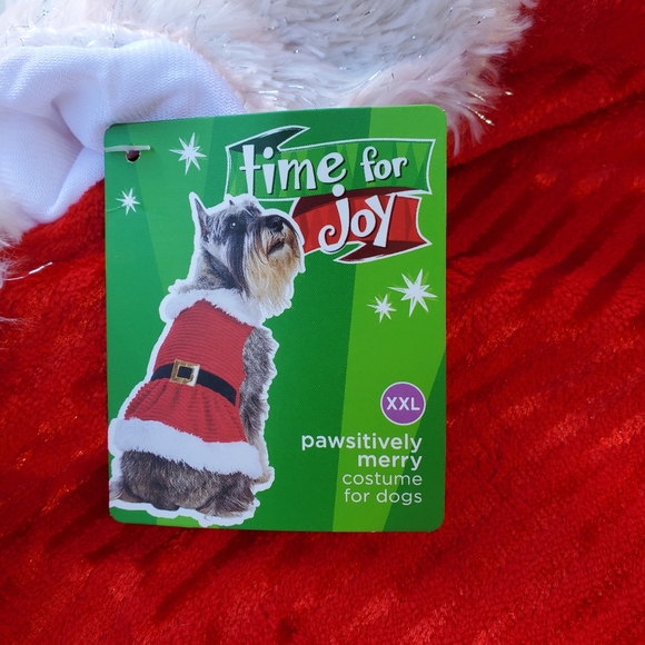 XXL Pawsitively Merry Dog Santa Outfit - Picture 2 of 5